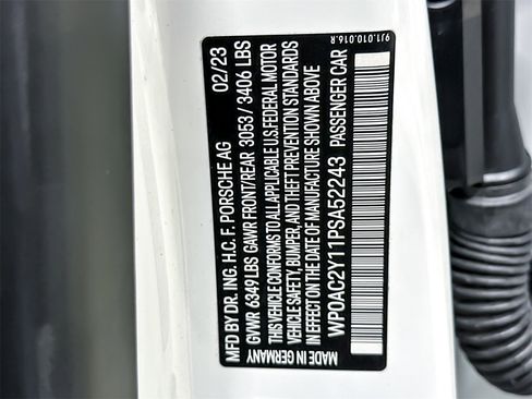 Certified 2023 Porsche Taycan Turbo image 46