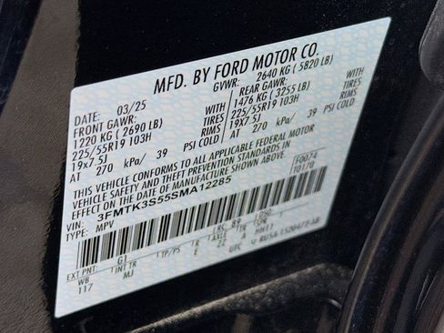 Used 2025 Ford Mustang Mach-E Premium w/ Sport Appearance Package AWD/4WD image 40