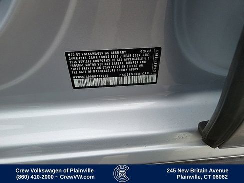 Certified 2022 Volkswagen GTI SE FWD image 33