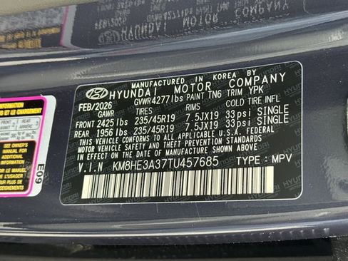 New 2026 Hyundai Kona Limited FWD image 33