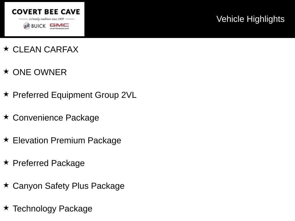 Used 2024 GMC Canyon Elevation w/ Elevation Premium Package RWD image 2