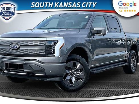 Used 2022 Ford F150 Lightning Lariat AWD/4WD image 1