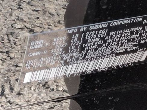 New 2026 Subaru Ascent Bronze Edition image 48