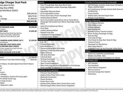 Used 2019 Dodge Charger Scat Pack w/ Dynamics Package image 3