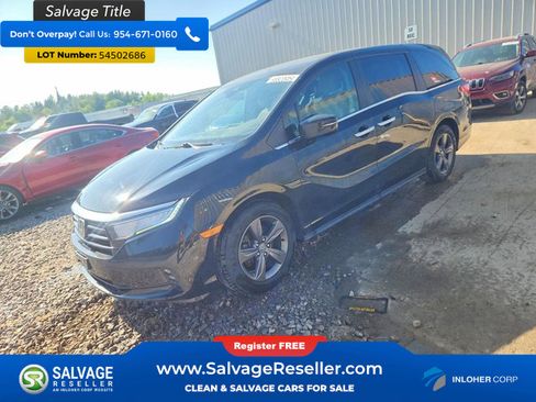 Used 2022 Honda Odyssey EX image 1