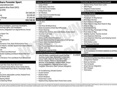 Used 2024 Subaru Forester Sport image 11