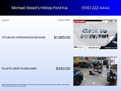 Certified 2024 Ford F150 STX w/ STX Black Appearance Package RWD image 6