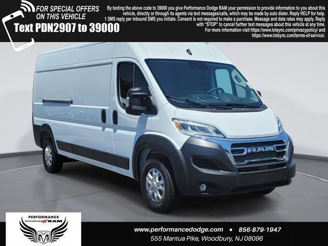 New 2026 RAM ProMaster 3500 w/ Quick Order Package 22G SLT FWD image 1