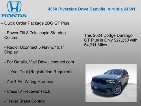 Used 2024 Dodge Durango GT image 32