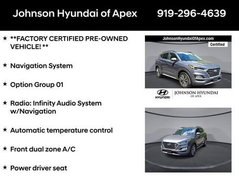 Certified 2021 Hyundai Tucson Ultimate AWD/4WD image 6
