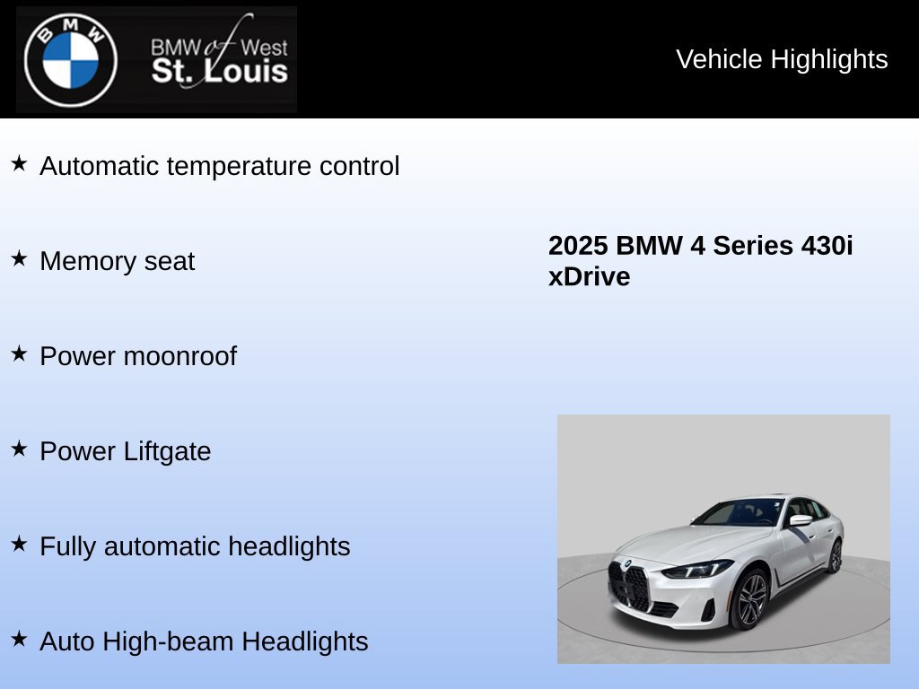 Used 2025 BMW 430i xDrive w/ Premium Package AWD/4WD image 16