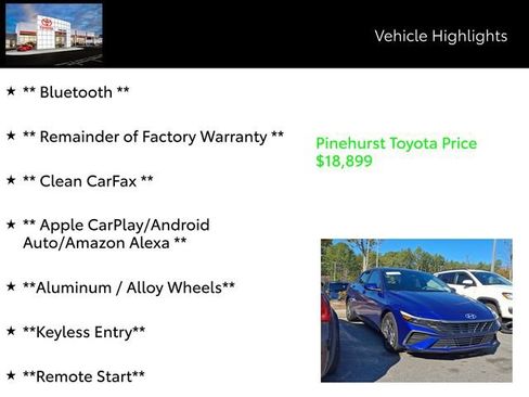 Used 2024 Hyundai Elantra SEL image 7