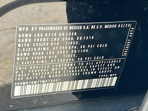 New 2026 Volkswagen Tiguan SE AWD/4WD image 30
