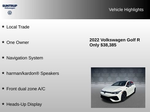 Used 2022 Volkswagen Golf R 2.0T image 8