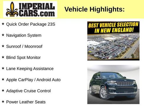 Used 2025 Jeep Grand Cherokee Summit AWD/4WD image 8