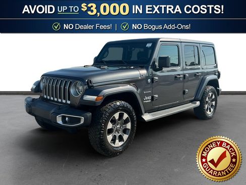 Used 2018 Jeep Wrangler Unlimited Sahara AWD/4WD image 1