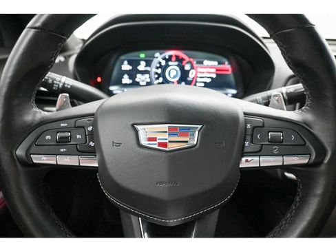 Used 2023 Cadillac CT4 V w/ LPO, ONYX Package RWD image 38
