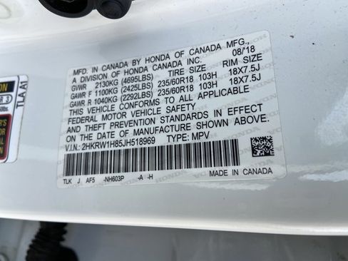 Used 2018 Honda CR-V EX-L image 32