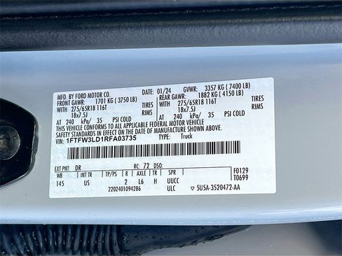 Used 2024 Ford F150 XLT w/ Mobile Office Package image 31