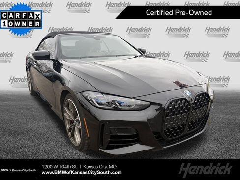 Used 2022 BMW 440i xDrive Convertible w/ Premium Package image 1