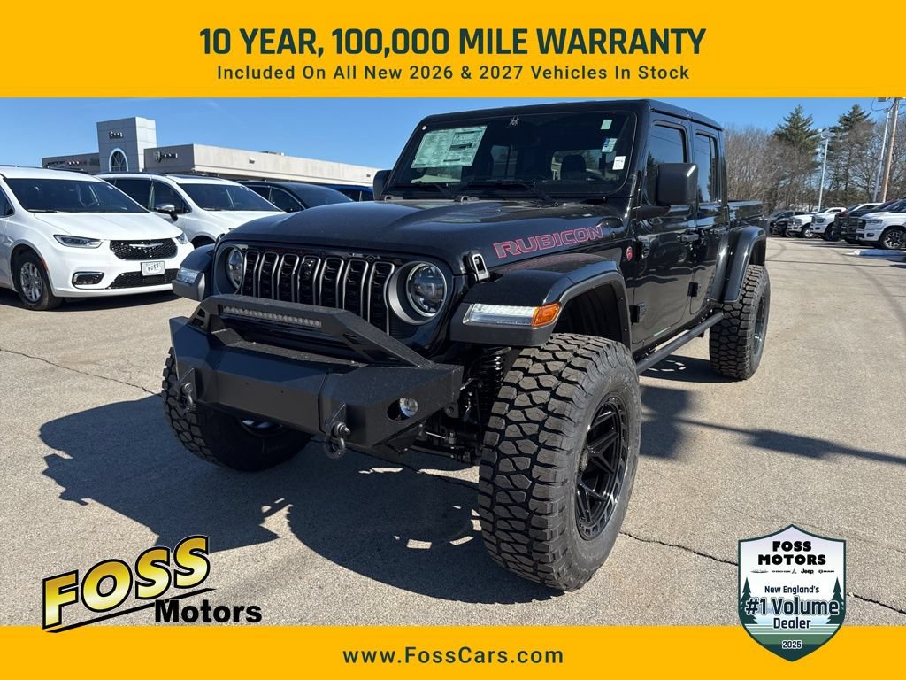 New 2026 Jeep Gladiator Rubicon w/ Technology Group AWD/4WD image 1
