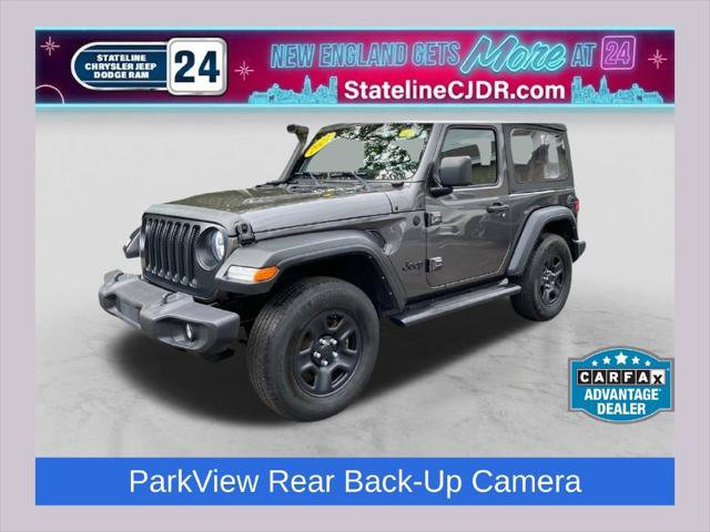 Certified 2021 Jeep Wrangler Sport AWD/4WD image 1