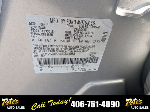 Used 2014 Ford Edge SE AWD/4WD image 24