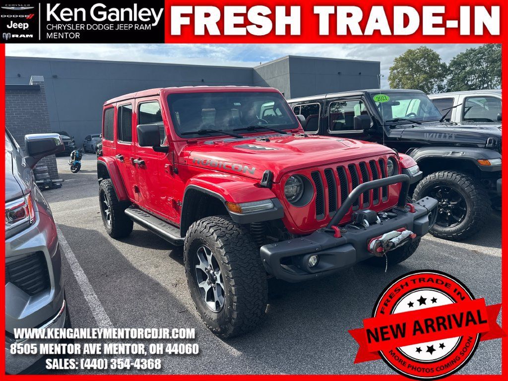 Used 2020 Jeep Wrangler Unlimited Rubicon AWD/4WD image 1