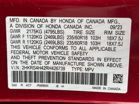 Used 2024 Honda CR-V EX image 14