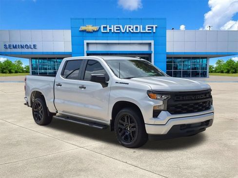 Used 2022 Chevrolet Silverado 1500 Custom w/ LPO, Dark Essentials Package AWD/4WD image 1