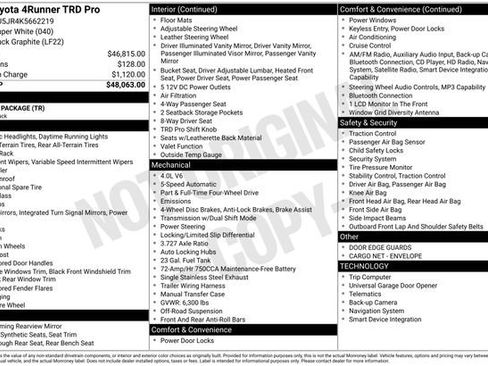 Used 2019 Toyota 4Runner TRD Pro AWD/4WD image 34