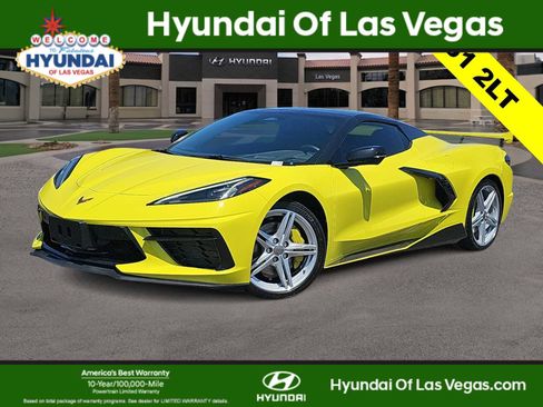 Used 2024 Chevrolet Corvette Stingray Preferred Conv w/ Z51 Performance Package RWD image 1