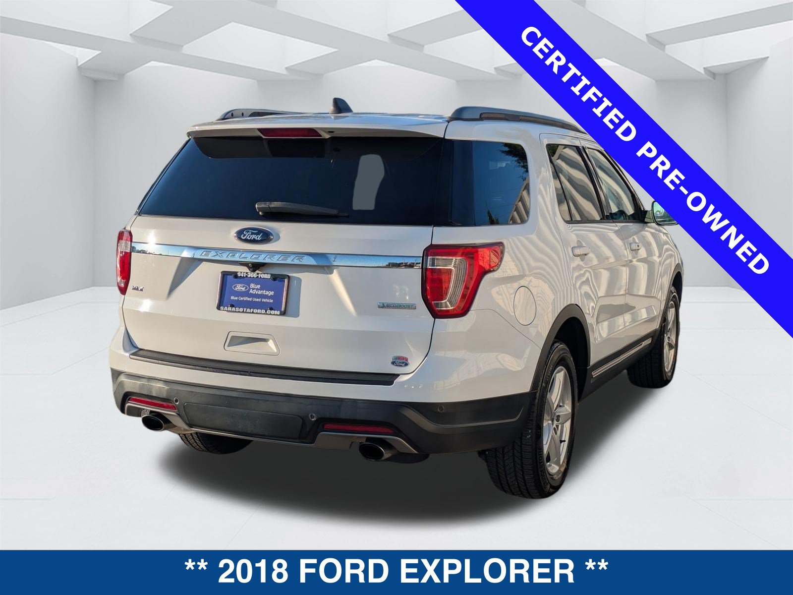 Used 2018 Ford Explorer XLT w/ Class II Trailer Tow Package FWD image 5