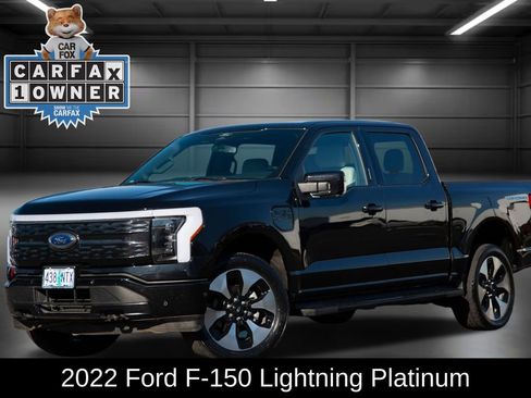 Used 2022 Ford F150 Lightning Platinum image 1