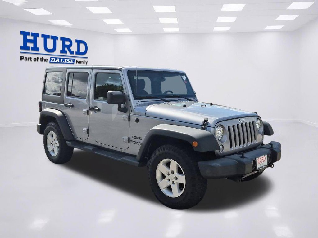 Used 2017 Jeep Wrangler Unlimited Sport w/ Quick Order Package 24S AWD/4WD 360° Tour