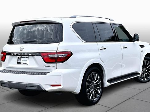 Used 2021 Nissan Armada Platinum w/ Captain's Chairs Package image 12