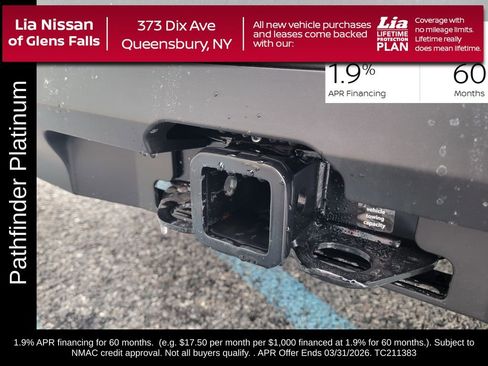 New 2026 Nissan Pathfinder Platinum image 6