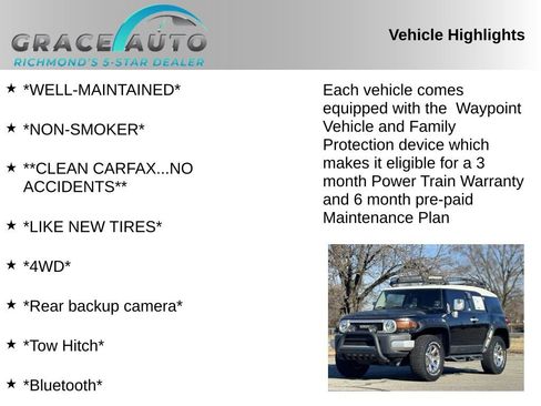 Used 2014 Toyota FJ Cruiser 4WD image 2