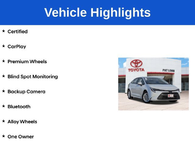 Certified 2026 Toyota Corolla LE w/ LE Premium Package FWD image 5
