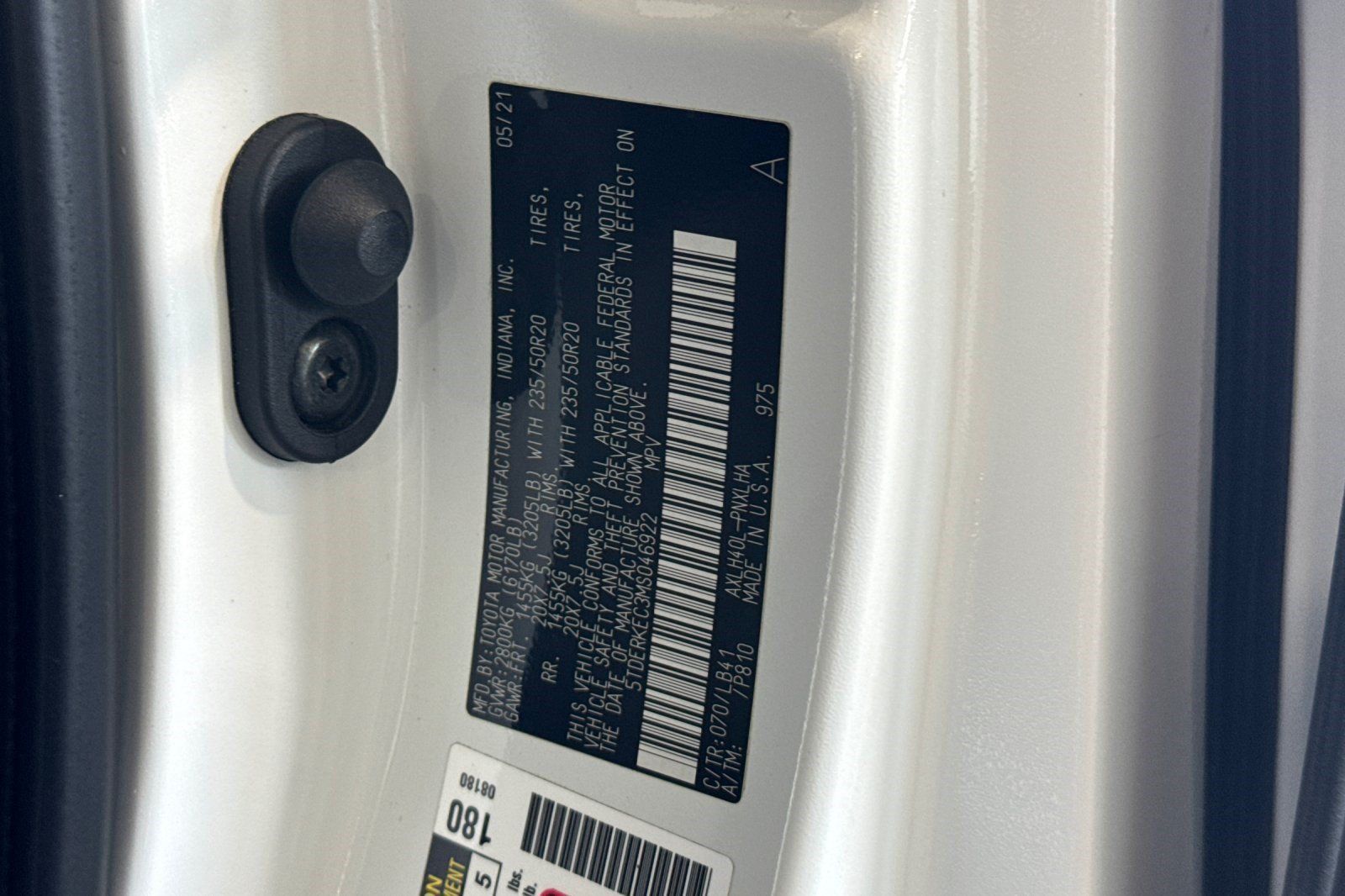 Used 2021 Toyota Sienna Platinum FWD image 29