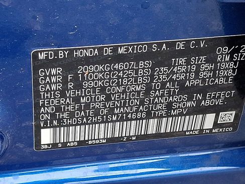 Certified 2025 Acura ADX A-Spec AWD/4WD image 28