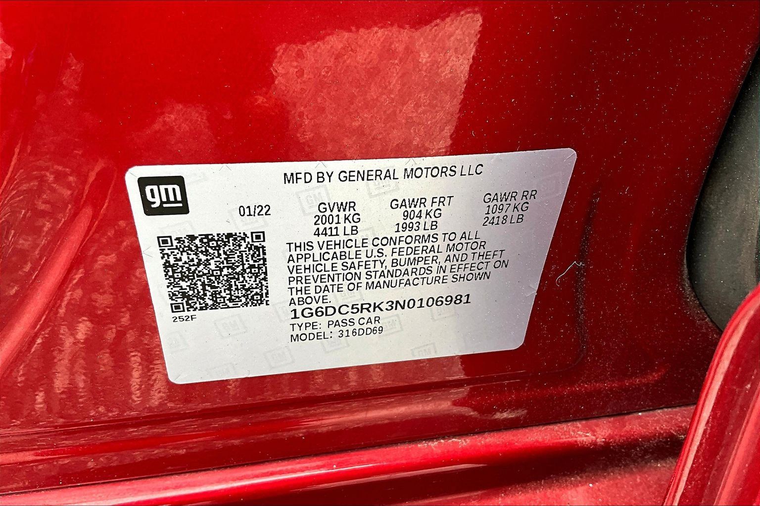 Used 2022 Cadillac CT4 Sport RWD image 17