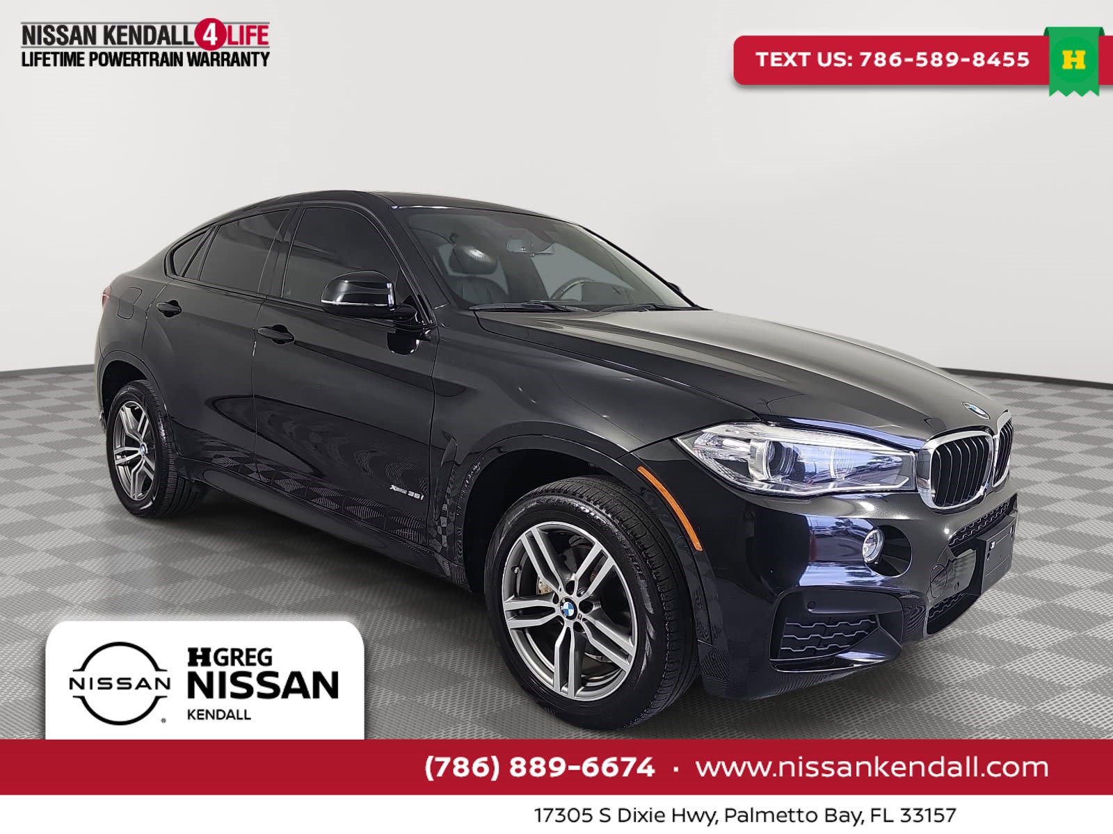 Used 2018 BMW X6 xDrive35i AWD/4WD image 1
