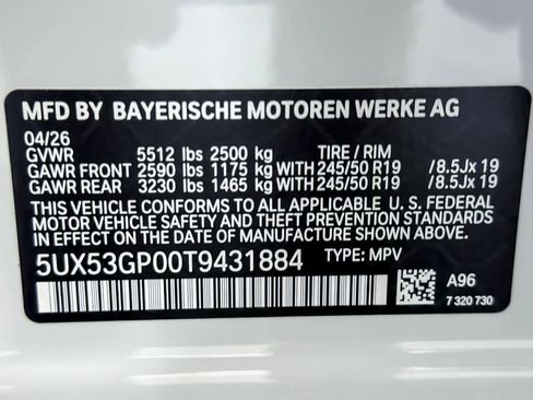 New 2026 BMW X3 xDrive30 w/ Premium Package AWD/4WD image 27