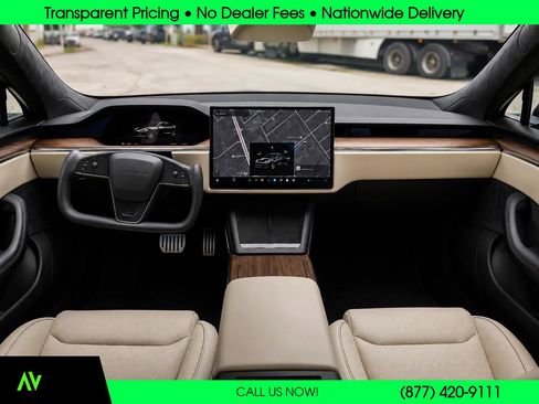 Used 2021 Tesla Model S Plaid AWD/4WD image 9