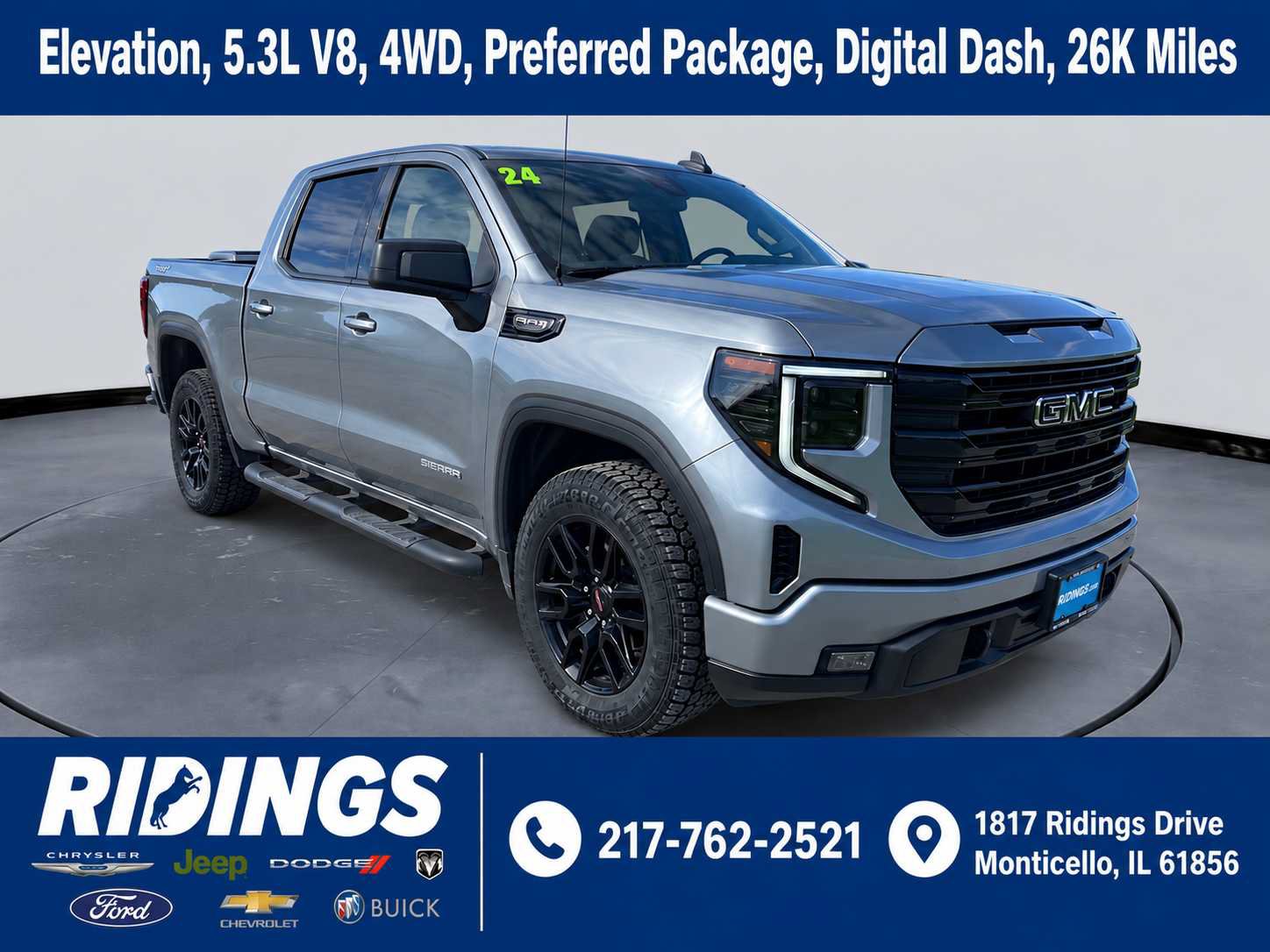 Used 2024 GMC Sierra 1500 Elevation AWD/4WD image 1