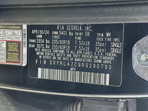 Used 2024 Kia Sorento S FWD image 12