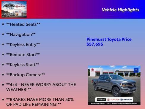 Used 2023 Ford F150 Tremor w/ Trailer Tow Package AWD/4WD image 31