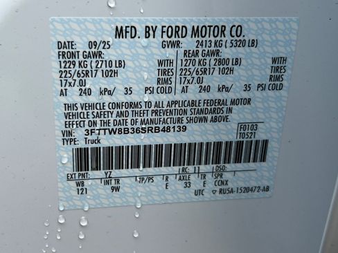 New 2025 Ford Maverick XL w/ Equipment Group 101A image 23