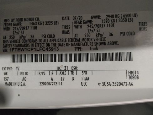 Used 2020 Ford F150 XL w/ Equipment Group 101A Mid image 33